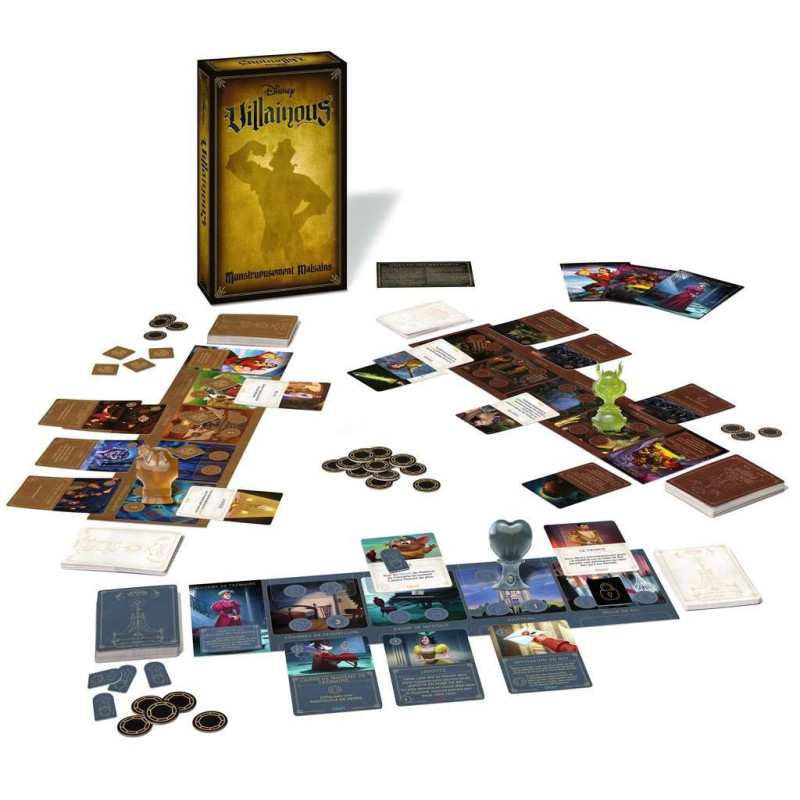 jeu : Disney Villainous - Extension 4 - Monstrueusement malsains
éditeur : Ravensburger
version française