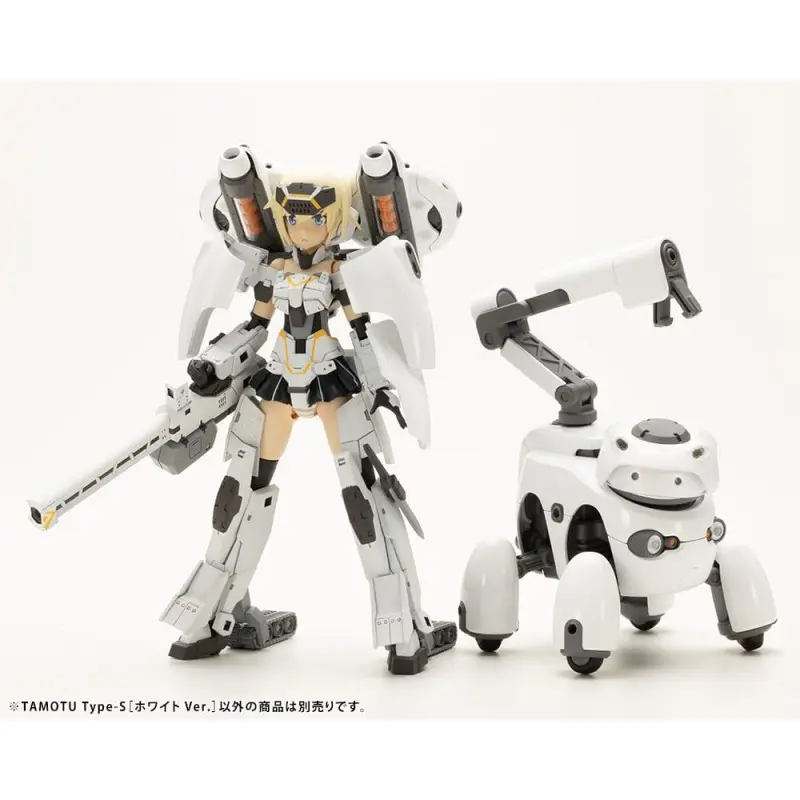 Maruttoys figurine Plastic Model Kit 1/12 Tamotu Type-S (White Ver.) 9 cm  | 4934054053131