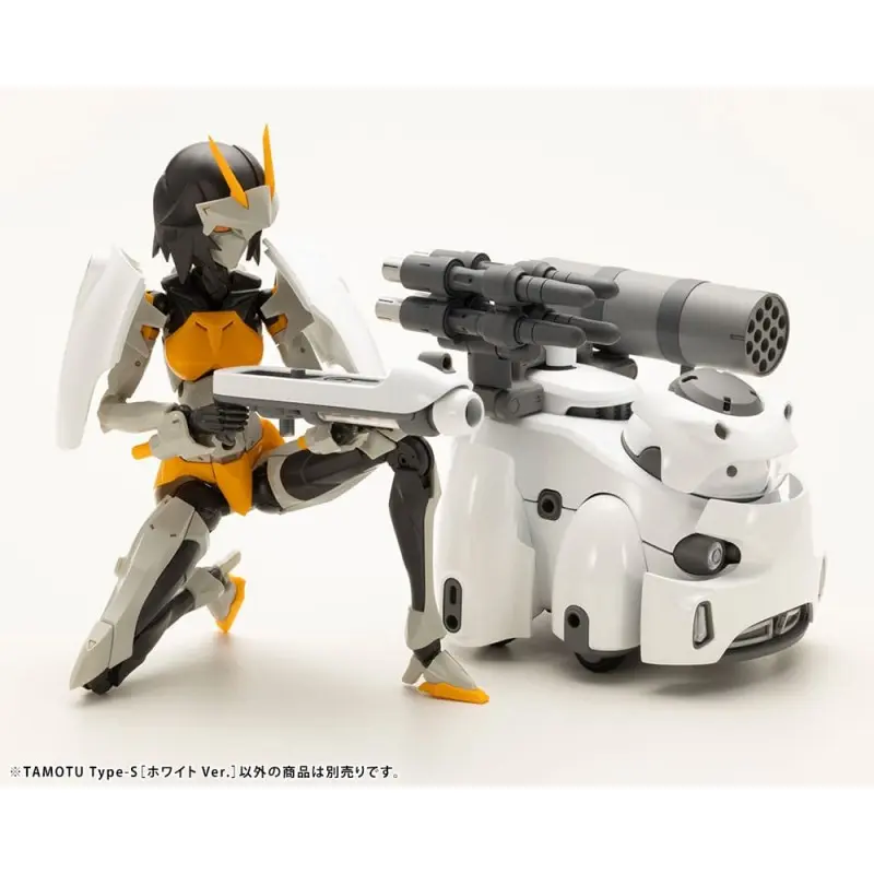 Maruttoys figurine Plastic Model Kit 1/12 Tamotu Type-S (White Ver.) 9 cm  | 4934054053131