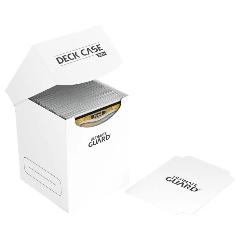 Ultimate Guard boîte pour cartes Deck Case 100+ taille standard Blanc | 4260250075081