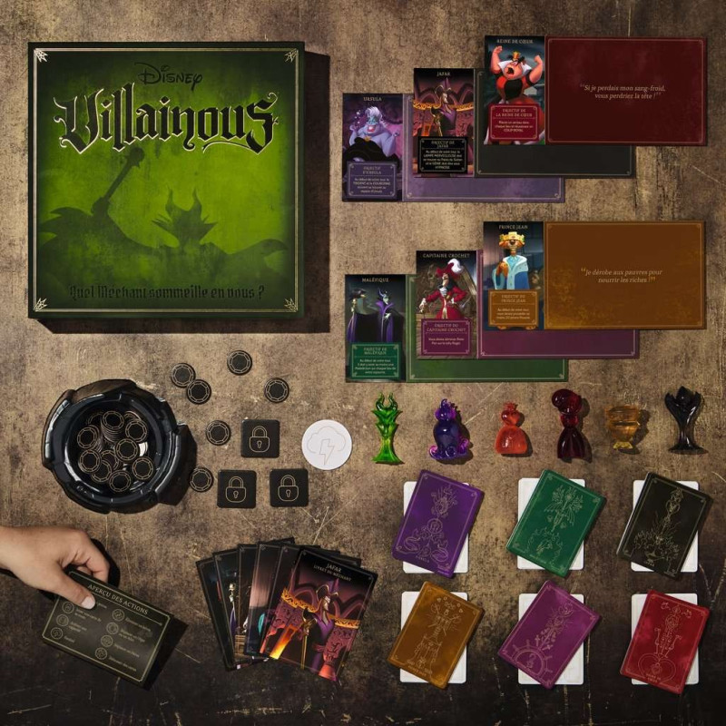 jeu : Disney Villainous
éditeur : Ravensburger
version française