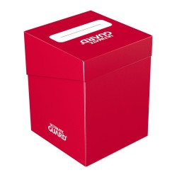 Ultimate Guard boîte pour cartes Deck Case 100+ taille standard Rouge