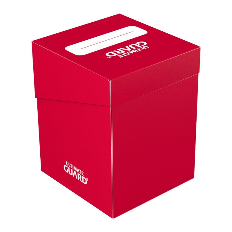 Ultimate Guard boîte pour cartes Deck Case 100+ taille standard Rouge