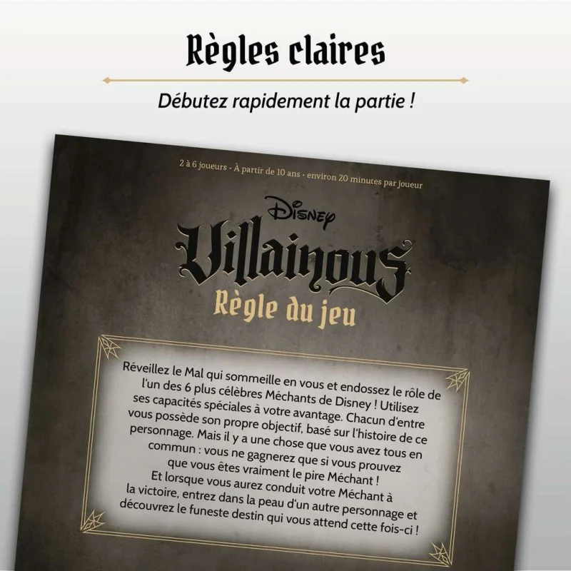 Spel: Disney Villainous
Uitgever: Ravensburger
Engelse versie