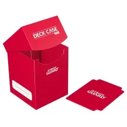 Ultimate Guard boîte pour cartes Deck Case 100+ taille standard Rouge | 4260250075098