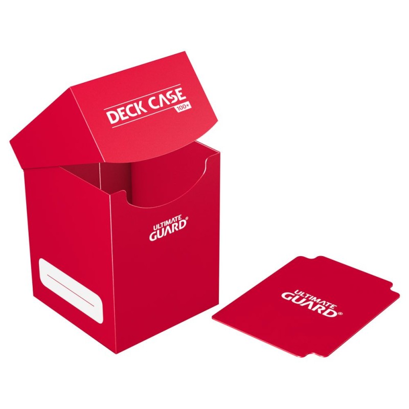 Ultimate Guard boîte pour cartes Deck Case 100+ taille standard Rouge