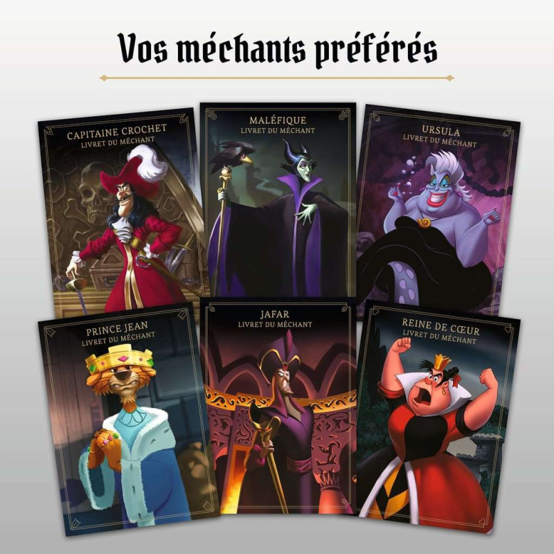 jeu : Disney Villainous
éditeur : Ravensburger
version française