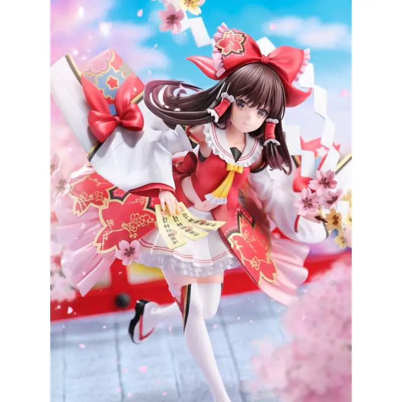 Touhou Project statuette 1/7 Reimu Hakurei Illustration by Fuzichoco 22 cm | 4582655077010