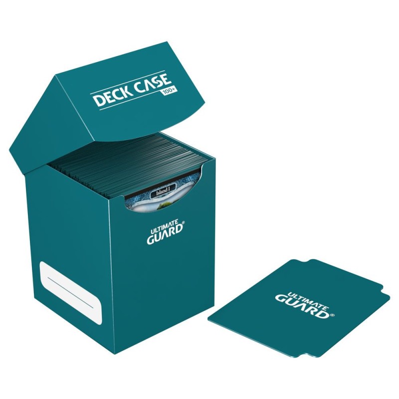 Ultimate Guard boîte pour cartes Deck Case 100+ taille standard Bleu Pétrole