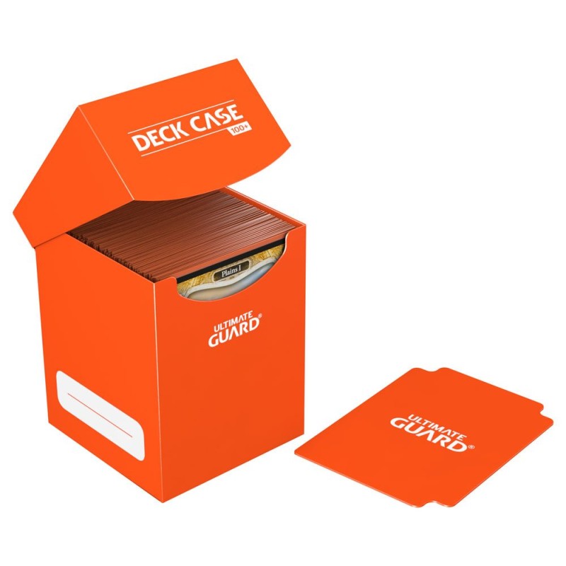 Ultimate Guard boîte pour cartes Deck Case 100+ taille standard Orange