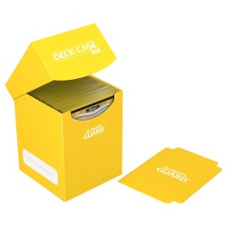 Ultimate Guard boîte pour cartes Deck Case 100+ taille standard Jaune