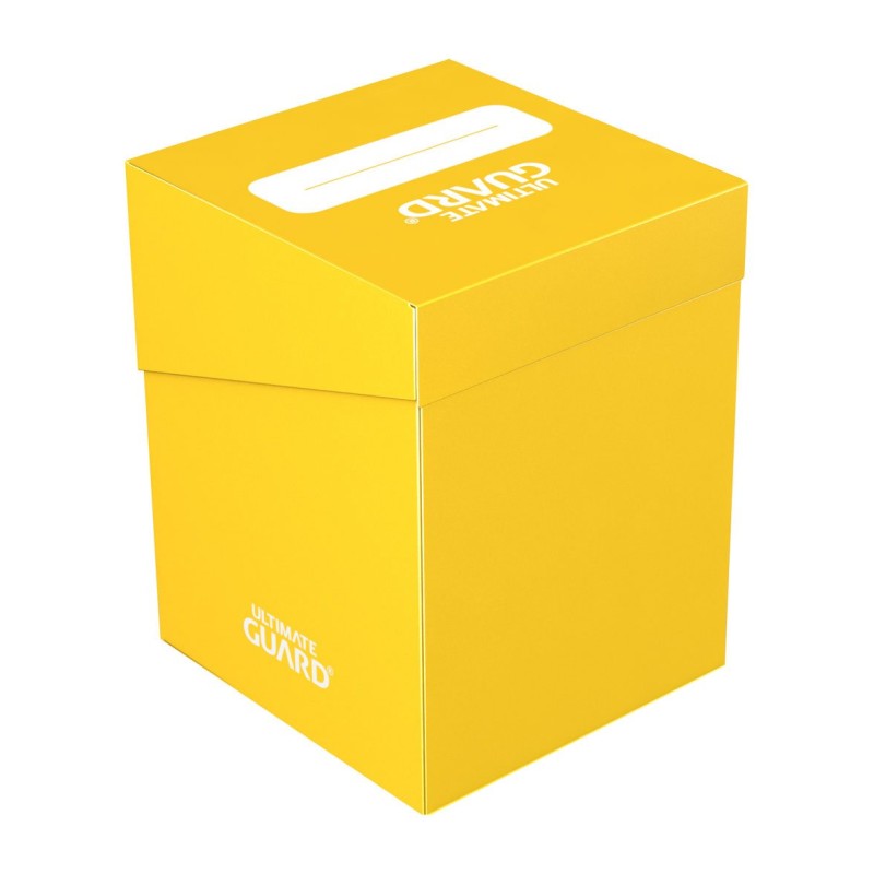 Ultimate Guard boîte pour cartes Deck Case 100+ taille standard Jaune