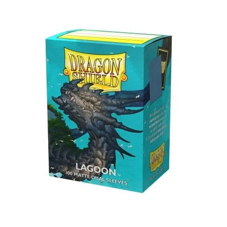 Produit : Dual Matte Sleeves - Lagoon 'Saras' (100 Sleeves)
Marque : Dragon Shield