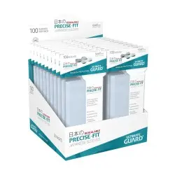 Ultimate Guard 100 pochettes refermables Precise-Fit Sleeves format japonais Transparent | 4260250075760