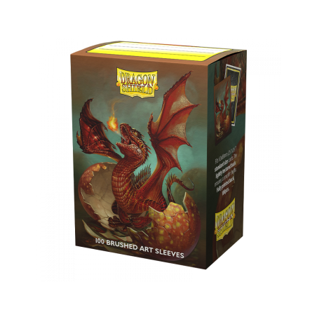 produit : Standard size Brushed Art Sleeves - Sparky (100 Sleeves) marque : Dragon Shield