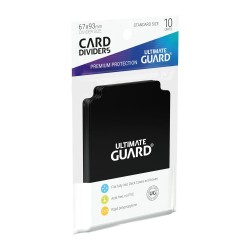 Ultimate Guard 10 intercalaires pour cartes Card Dividers taille standard Noir