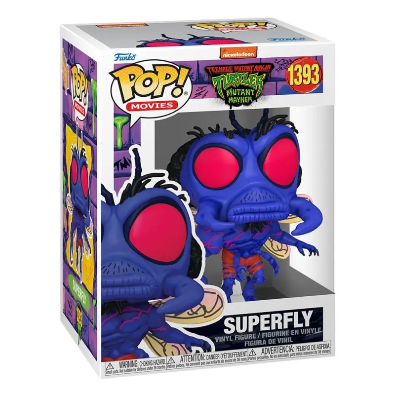 Tortues Ninja POP! Movies Vinyl figurine Superfly 9 cm | 0889698723343