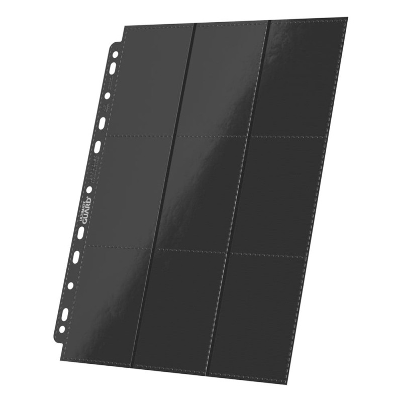 Ultimate Guard 18-Pocket Pages Side-Loading Noir (10)