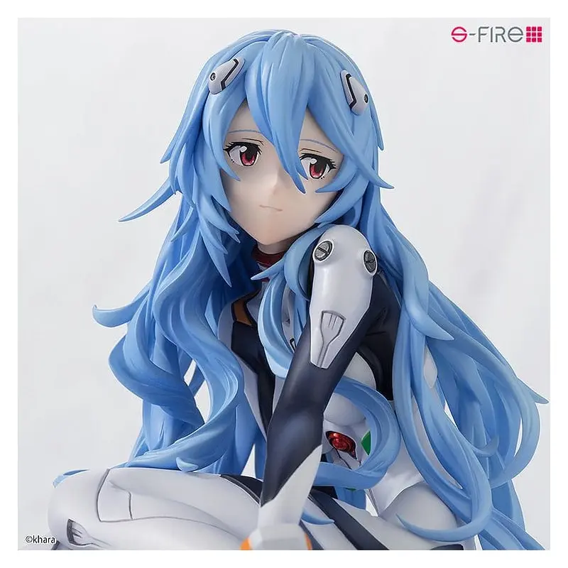 Rebuild of Evangelion statuette PVC 1/7 Rei Ayanami Long Hair Ver. 11 cm | 4582733435299
