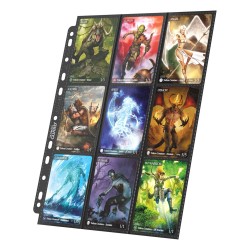 Ultimate Guard 18-Pocket Pages Side-Loading Noir (10)