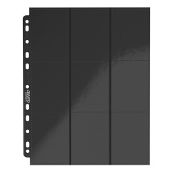 Ultimate Guard 18-Pocket Pages Side-Loading Noir (10)