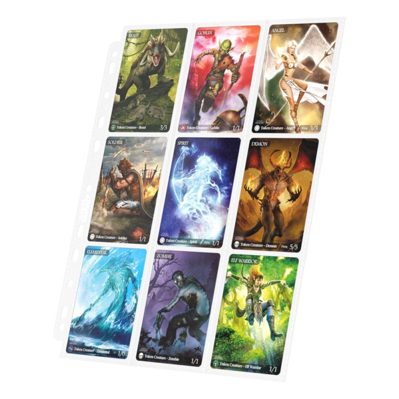 Ultimate Guard 18-Pocket Pages Side-Loading Blanc (10)