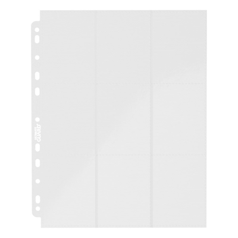 Ultimate Guard 18-Pocket Pages Side-Loading Blanc (10)