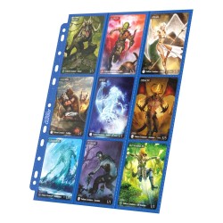 Ultimate Guard 18-Pocket Pages Side-Loading Bleu (10)