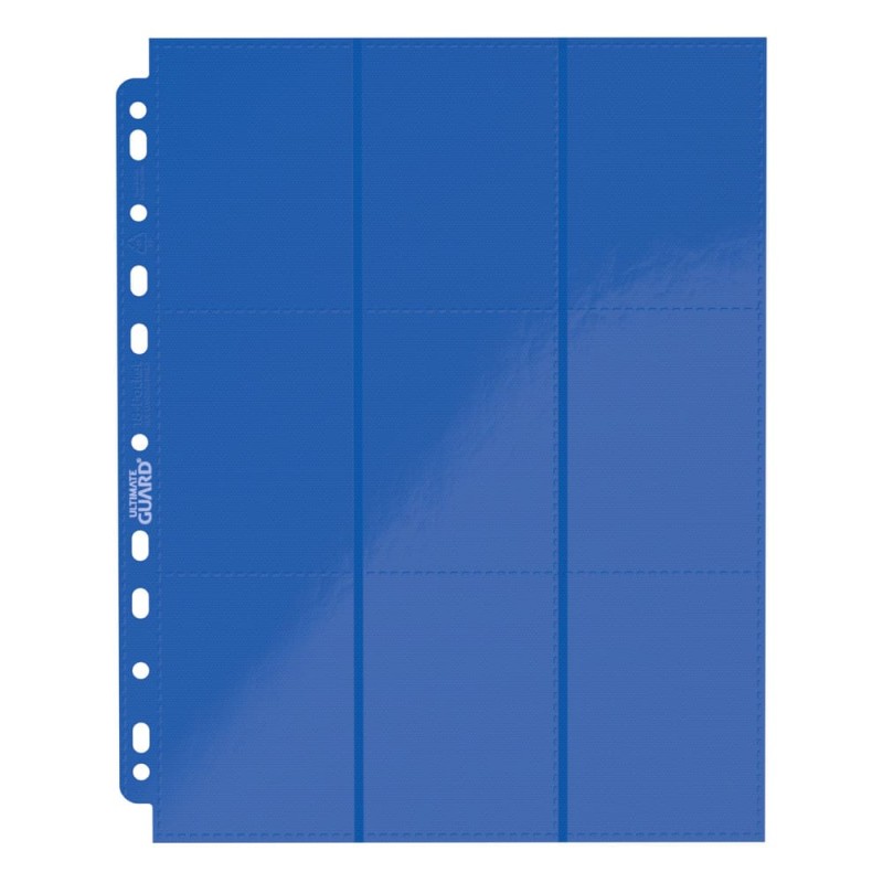 Ultimate Guard 18-Pocket Pages Side-Loading Bleu (10)