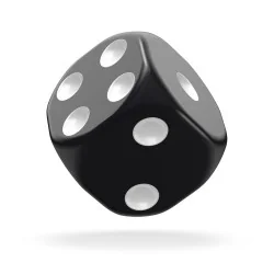 Product: Dice D6 16 mm Solid - Black (12)
Brand: Oakie Doakie Dice