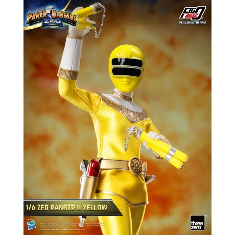 Power Rangers Zeo figurine FigZero 1/6 Ranger II Yellow 30 cm | 4895250810341