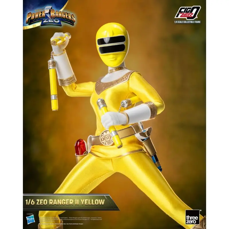 Power Rangers Zeo figurine FigZero 1/6 Ranger II Yellow 30 cm | 4895250810341