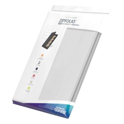 Ultimate Guard Zipfolio 320 - 16-Pocket XenoSkin Blanc
