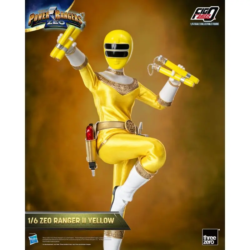 Power Rangers Zeo figurine FigZero 1/6 Ranger II Yellow 30 cm | 4895250810341