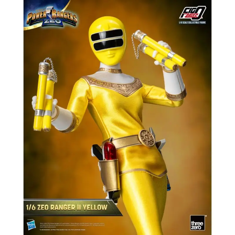 Power Rangers Zeo figurine FigZero 1/6 Ranger II Yellow 30 cm | 4895250810341