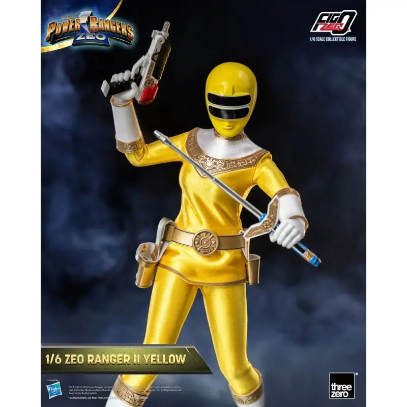 Power Rangers Zeo figurine FigZero 1/6 Ranger II Yellow 30 cm | 4895250810341
