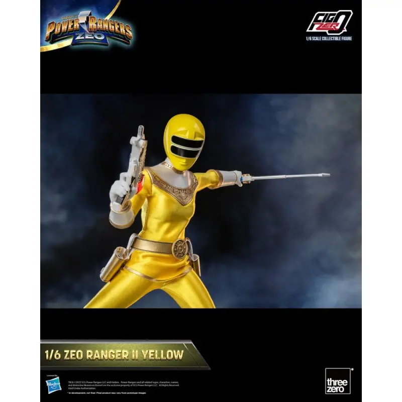 Power Rangers Zeo figurine FigZero 1/6 Ranger II Yellow 30 cm | 4895250810341