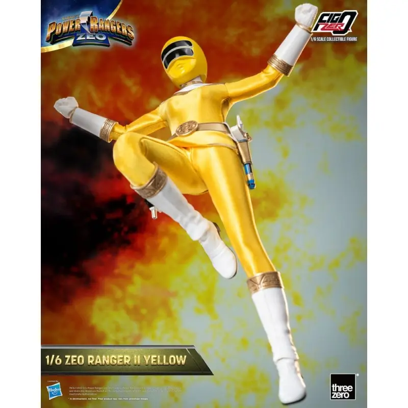 Power Rangers Zeo figurine FigZero 1/6 Ranger II Yellow 30 cm | 4895250810341