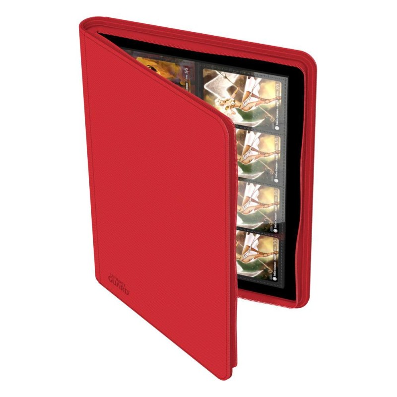 Ultimate Guard Zipfolio 320 - 16-Pocket XenoSkin Rouge