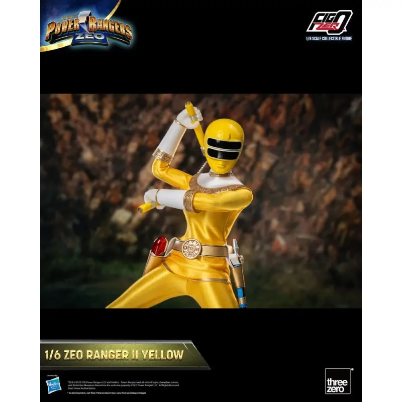 Power Rangers Zeo figurine FigZero 1/6 Ranger II Yellow 30 cm | 4895250810341