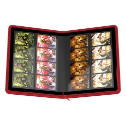 Ultimate Guard Zipfolio 320 - 16-Pocket XenoSkin Rouge