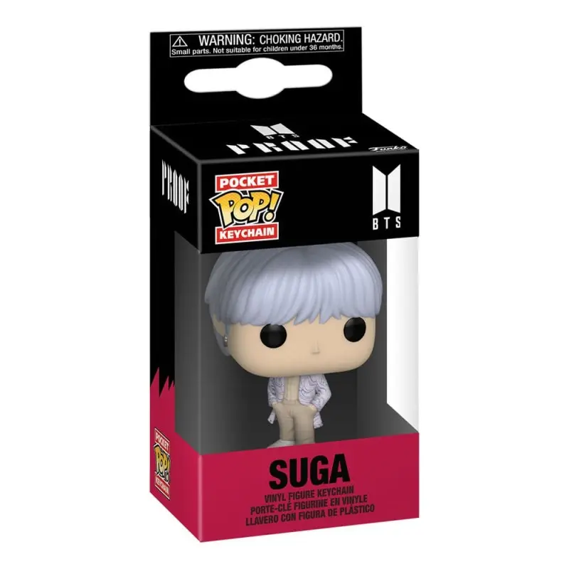 BTS présentoir porte-clés Pocket POP! Vinyl Suga 4 cm (12) | 0889698725743