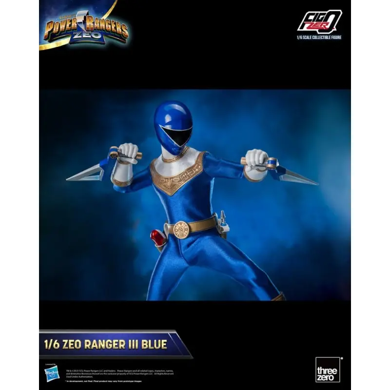 Power Rangers Zeo figurine FigZero 1/6 Ranger III Blue 30 cm | 4895250810372