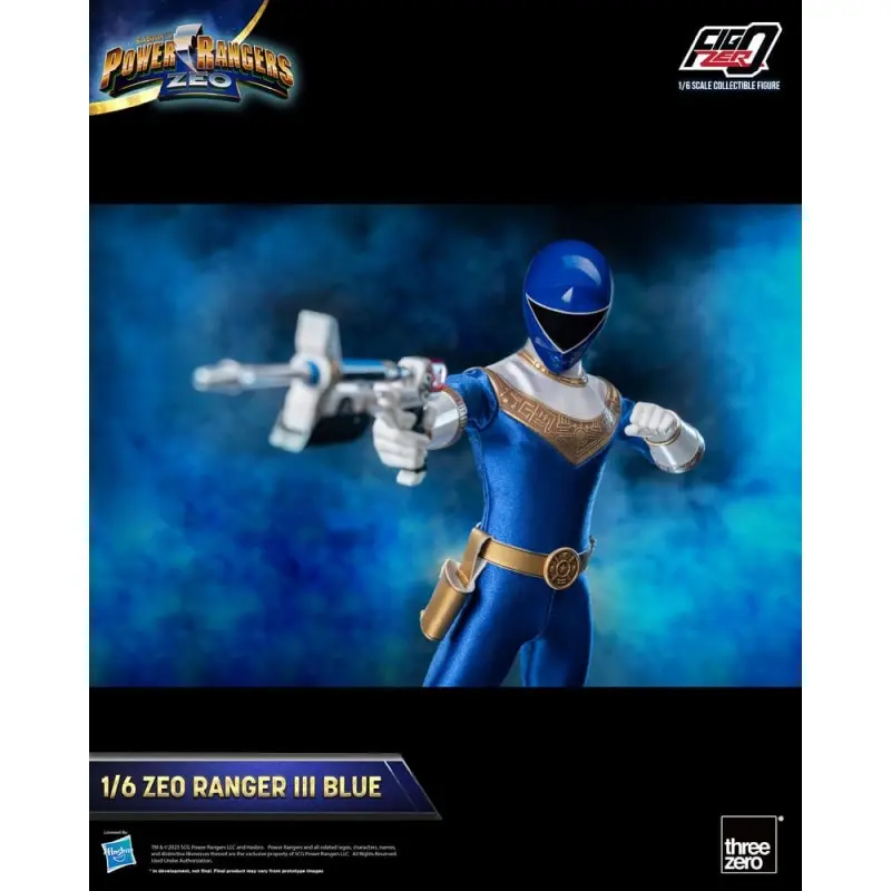 Power Rangers Zeo figurine FigZero 1/6 Ranger III Blue 30 cm | 4895250810372