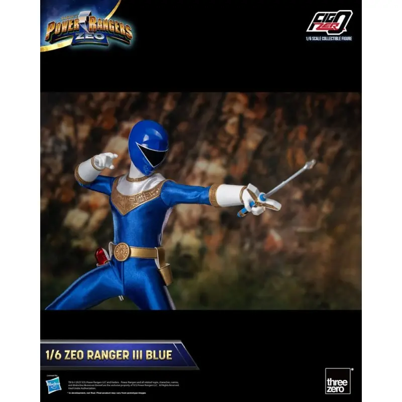 Power Rangers Zeo figurine FigZero 1/6 Ranger III Blue 30 cm | 4895250810372