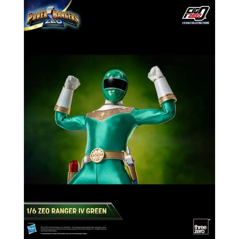 Power Rangers Zeo figurine FigZero 1/6 Ranger IV Green 30 cm | 4895250810402