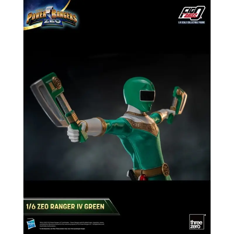 Power Rangers Zeo figurine FigZero 1/6 Ranger IV Green 30 cm | 4895250810402