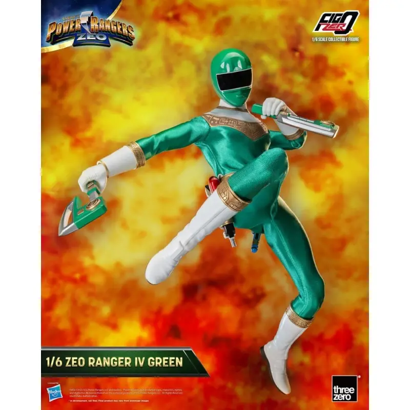 Power Rangers Zeo figurine FigZero 1/6 Ranger IV Green 30 cm | 4895250810402
