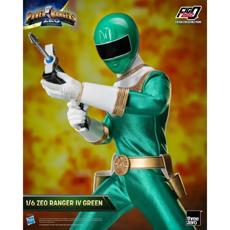 Power Rangers Zeo figurine FigZero 1/6 Ranger IV Green 30 cm | 4895250810402