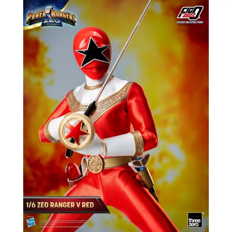 Power Rangers Zeo figurine FigZero 1/6 Ranger V Red 30 cm | 4895250810433